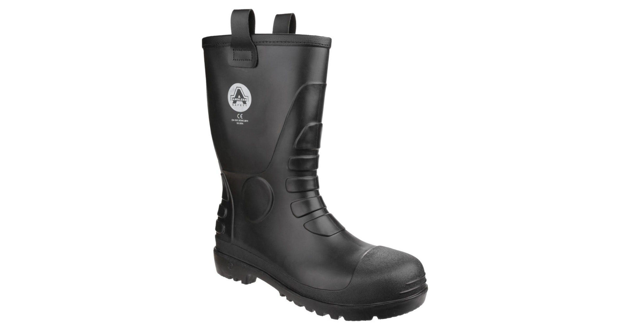 Amblers Fs90 S5 Black Pvc Thermal Steel Toe Cap Safety Rigger Boots 8276