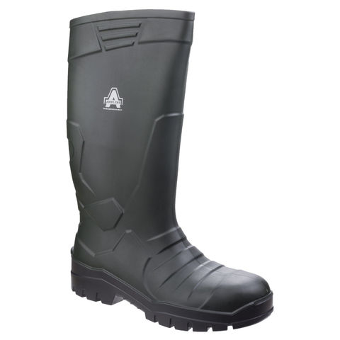 Amblers Teviot Black Waterproof Thermal Insulated Non-Safety Wellington Boots