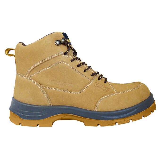 Anvil Safety Sheffield S3 Honey Nubuck Steel Toe Wide Fit Safety Boots