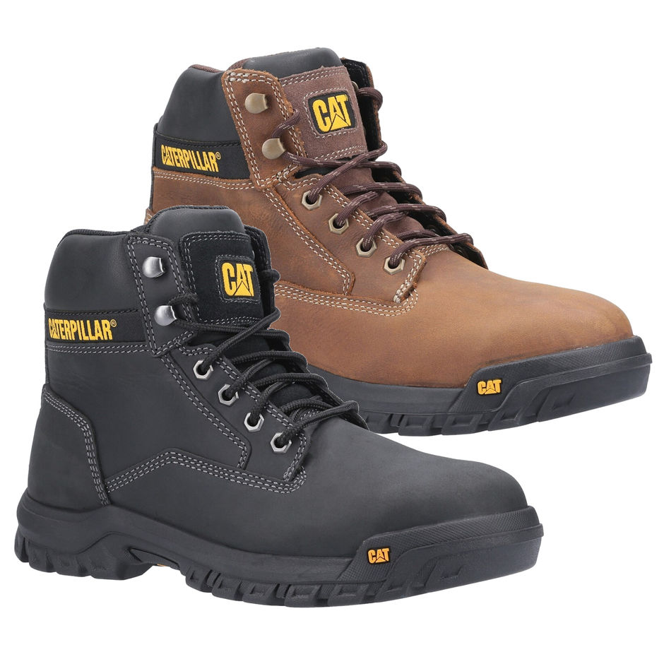Caterpillar CAT Median S3 HRO SRA Mens Steel Toe Cap