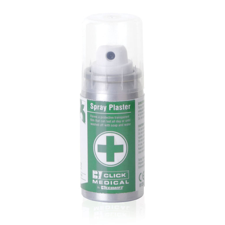 Click Medical CM0380 Spray Plaster First Aid Transparent Film Aerosol 32.5ml