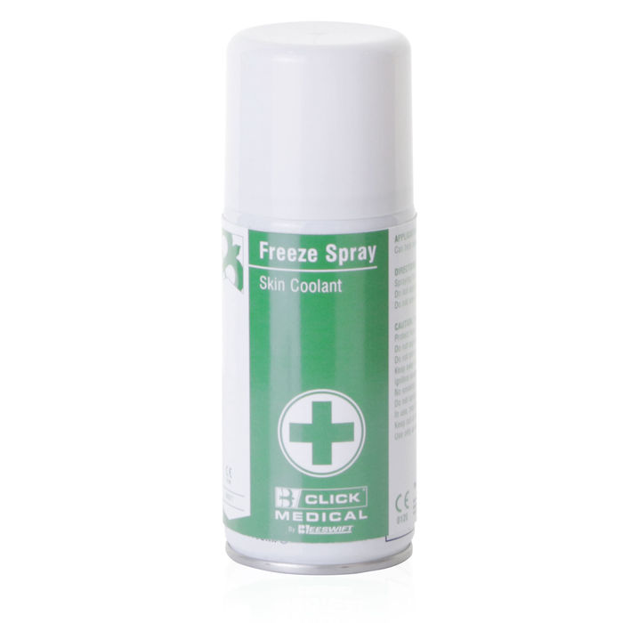 Click Medical CM0377 Freeze Spray First Aid Skin Coolant Relief Aerosol 150ml