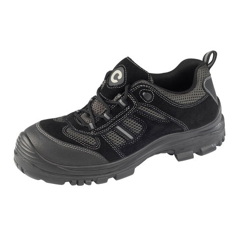 Contractor 980NMP Black 100% Metal Free Composite Toe Cap Safety Trainers