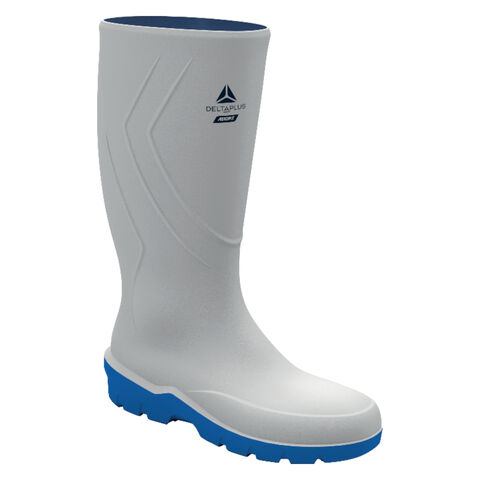 Delta Plus Aerofood S4 SR White Ultralight Steel Toe Cap Safety Wellington Boots