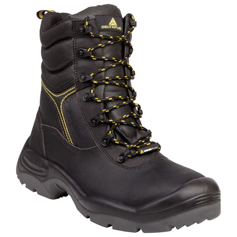 Delta Plus Calypso Black High Leg 100% Metal Free Wide Fitting Safety Boots