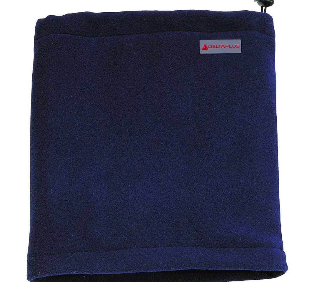 Delta Plus Chamonix Navy Blue Winter Polar Fleece Winter Neck Scarf Snood