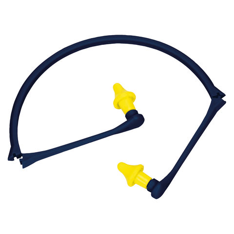 Delta Plus CONICAP01 28dB Reusable Folding Headband Hearing Ear Plugs