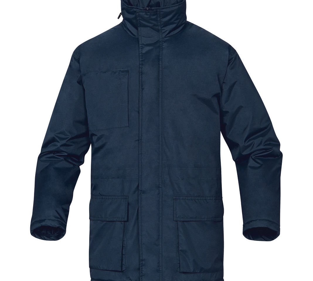 Delta Plus Darwin 3 Navy Blue Waterproof Padded Mens Rain Coat