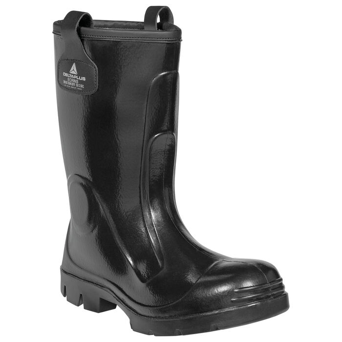 Delta Plus Ecrins S5 Black Cold Work Fleece Lined Safety Wellington Boots