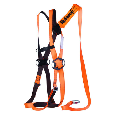 Delta Plus ELARA160V2 Classic Fall Arrester Set Work Kit Harness Rope Karabiner