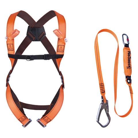 Delta Plus ELARA190 Scaffold Fall Arrest Kit Harness Lanyard Fixing Hook
