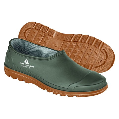 Delta Plus Garden Unisex Green PVC Waterproof Gardening Clogs Wellington Shoes