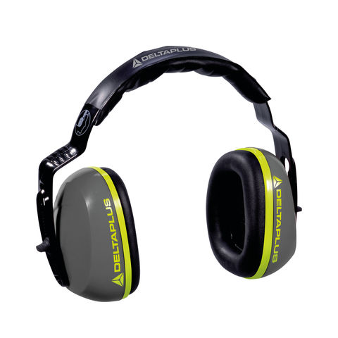 Delta Plus Interlagos Light Grey SNR 26 Ear Defenders Hearing Protectors