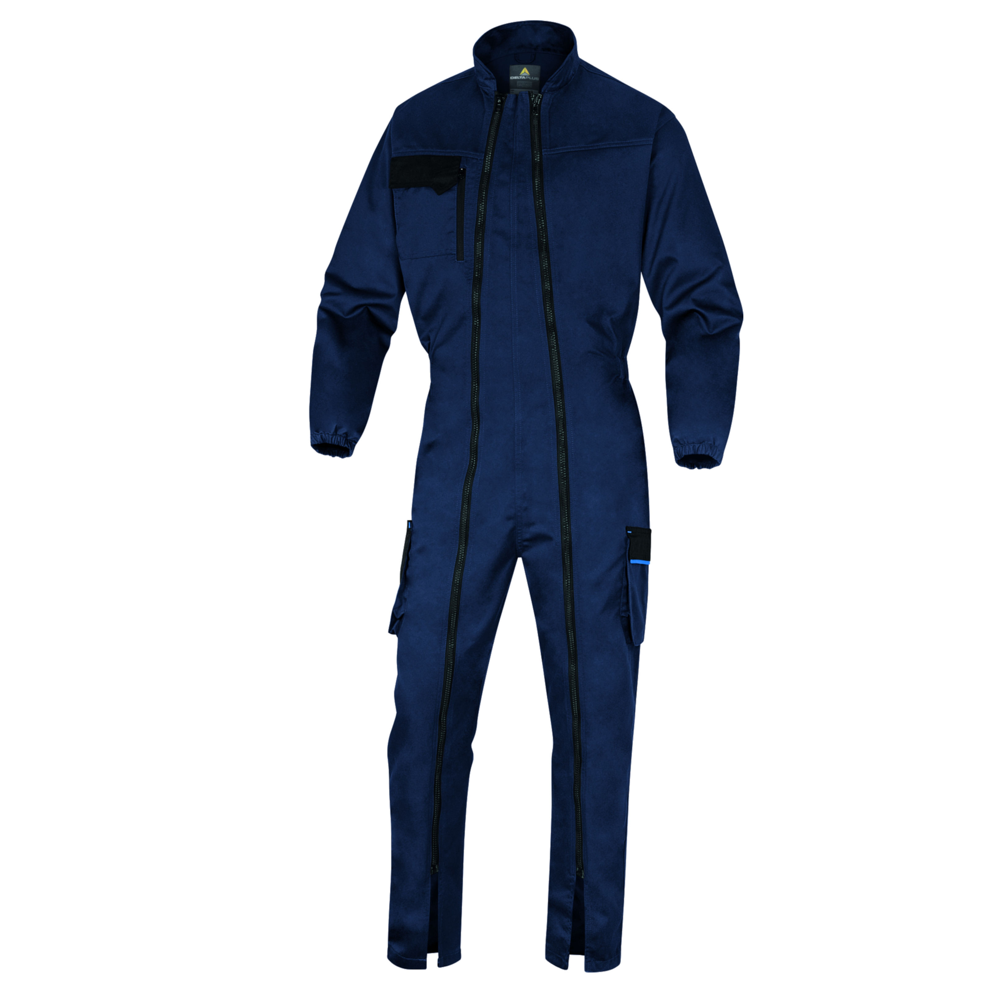 Delta Plus Panoply MCCOM Mach2 Corporate Blue Work Overalls Coveralls Boilersuit 