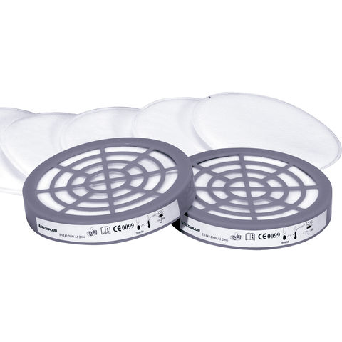 Delta Plus M6000E PREP2 Jupiter Face Mask Replacement P2 Pre Filters - Pack of 6