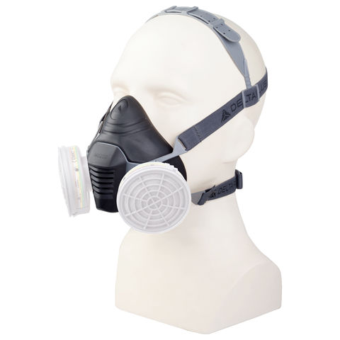 Delta Plus M6200 Jupiter Two Filter Reusable Comfort Half Face Mask Respirator