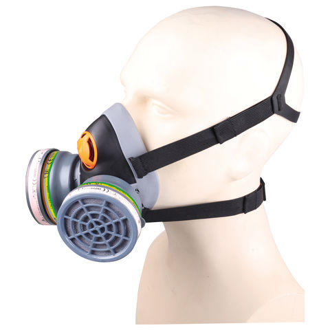Delta Plus M6400 Chem Kit ABEK1 Filter Reusable Half Face Mask Respirator