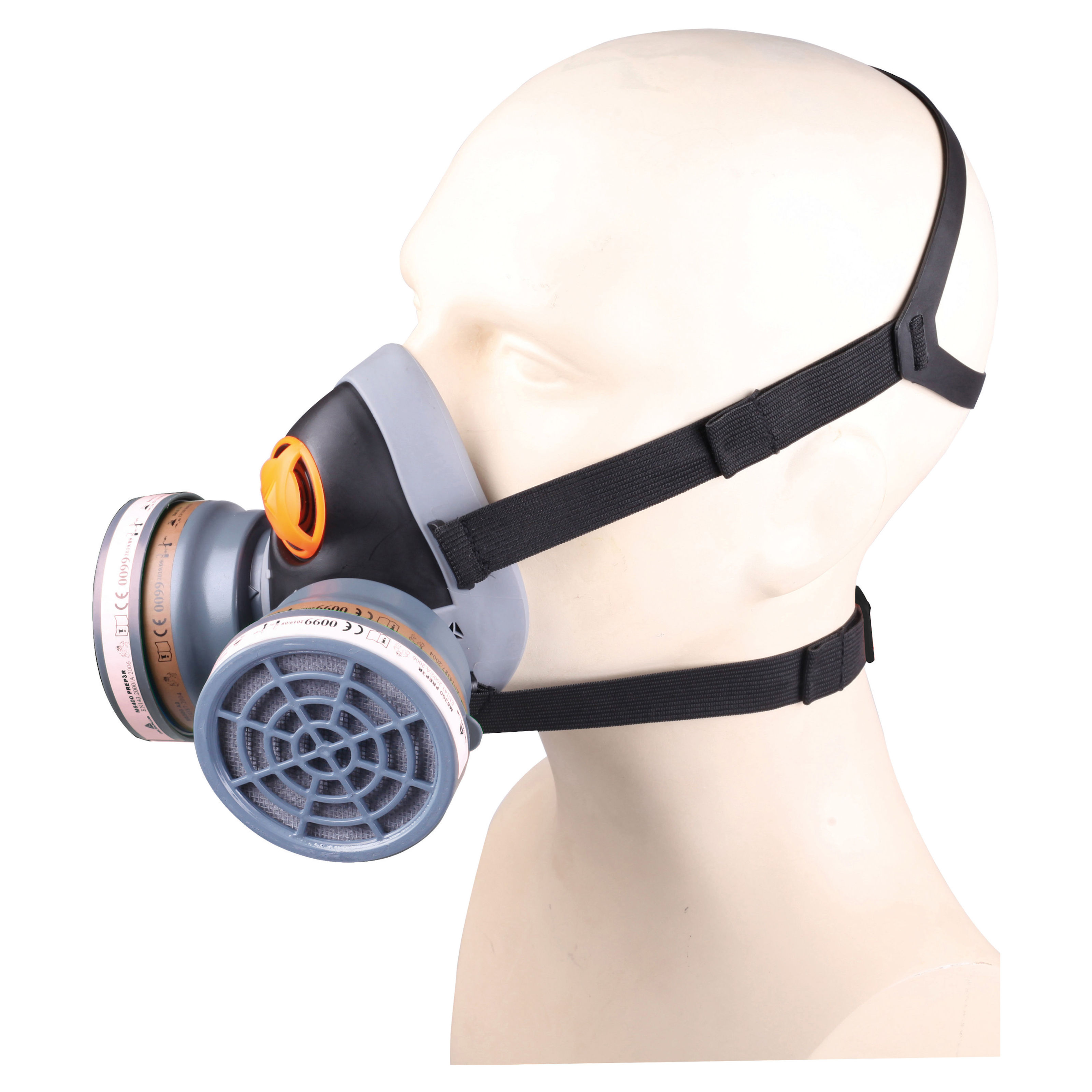 Delta Plus Spray Kit: Twin Filter Half Face Mask