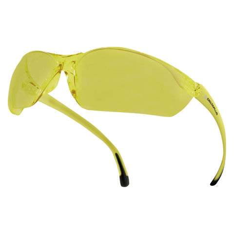 Delta Plus Meia Yellow Sports Look Safety Glasses Lab Specs Eyewear