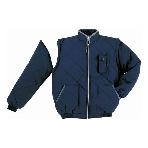 Delta Plus New Delta Navy Blue Mens Bomber Jacket Rain Coat Bodywarmer Gilet