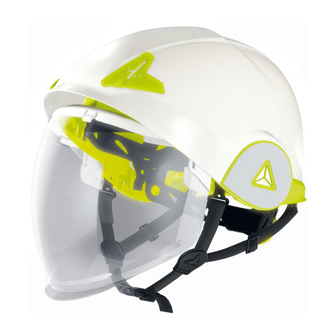 Delta Plus Onyx Dual Shell Integrated Retractable Visor Safety Helmet Hard Hat