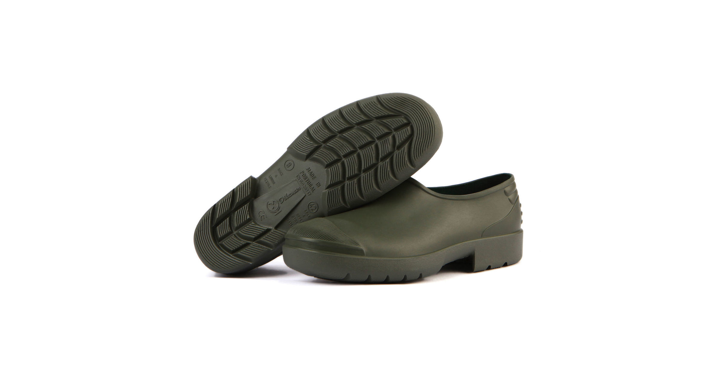 Dikamar Primera Green PVC Unisex Gardening Shoes Garden Clogs