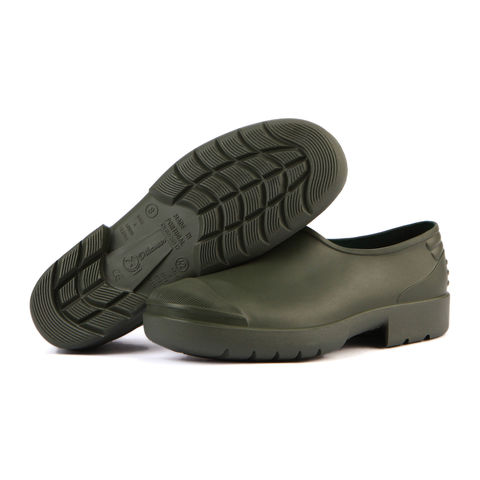 Dikamar Primera Green PVC Unisex Gardening Shoes Garden Clogs Welly Shoes