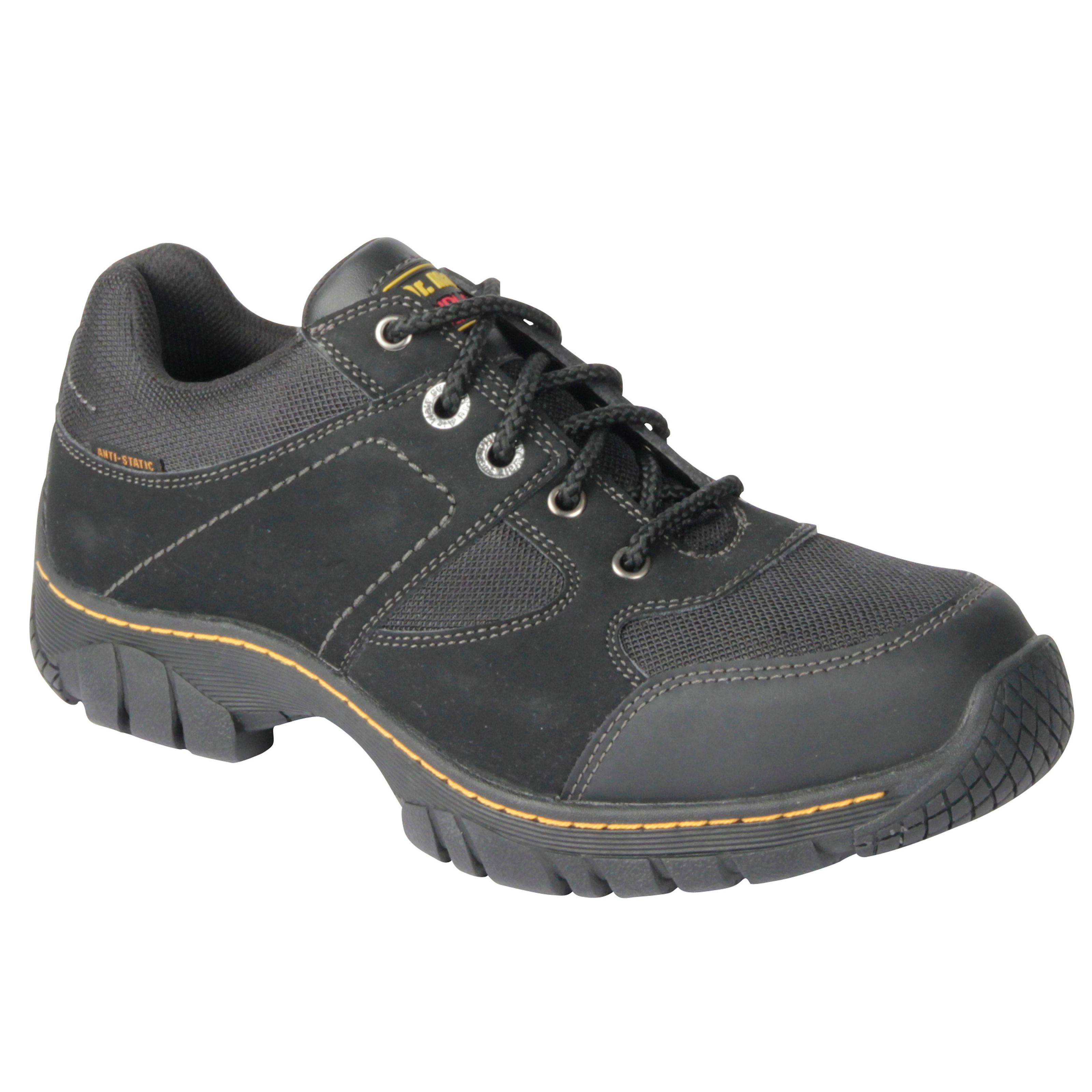 leather safety trainers