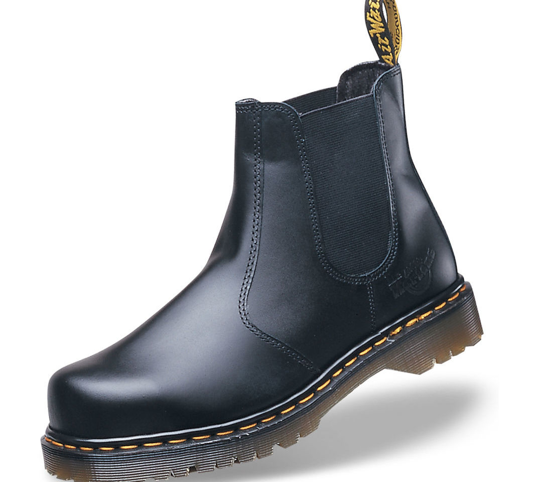 dr martens steel toe cap chelsea boots