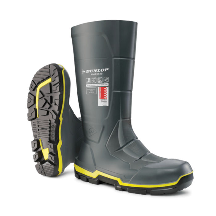 Dunlop Metguard Heavy Duty Full Safety Steel Toe Cap Wellington Boots