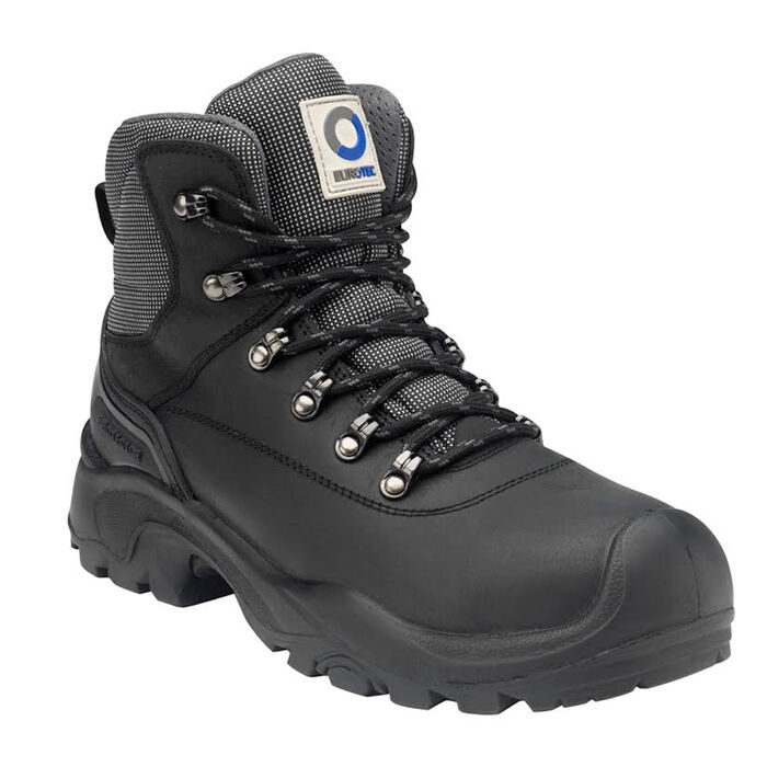 Eurotec Force S3 Black Gel Insole Composite Toe Cap Midsole Safety Boots