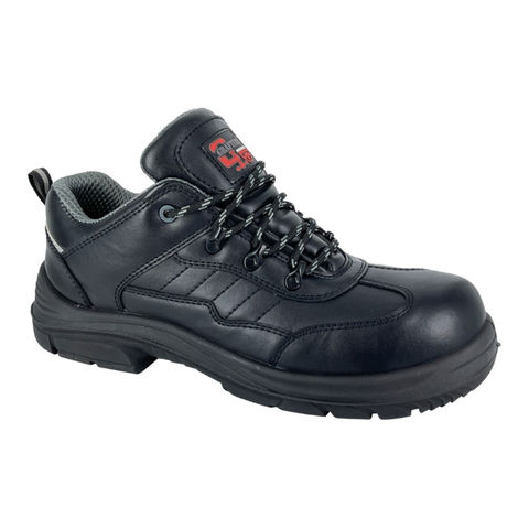 Grafters M303A S1P SRC Black Wide Fitting EEEE Steel Toe Cap Safety Trainers
