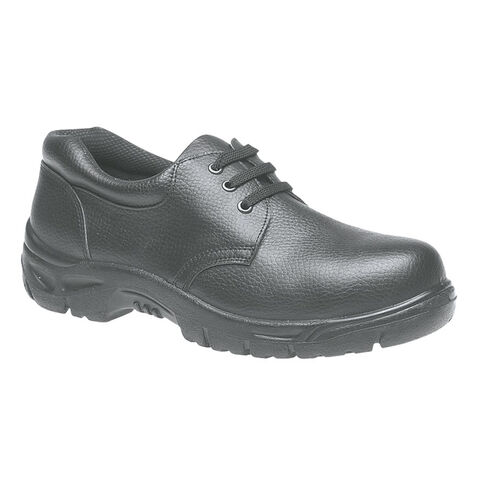 Grafters M530A S1 SRC Black Leather Steel Toe Cap Chukka Style Safety Shoes
