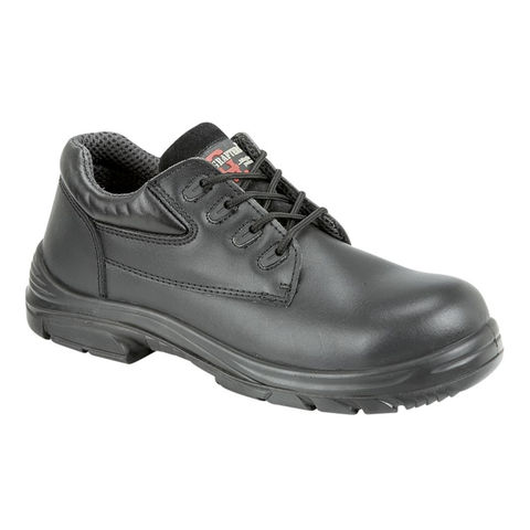 Grafters M9504A S1P SRC Black Wide Fitting EEEE Steel Toe Cap Safety Shoes