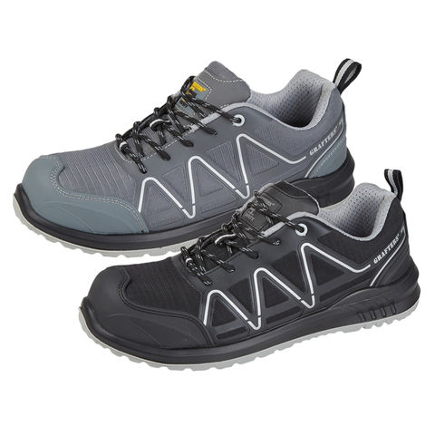 Grafters M989 S1P SRC 100% Metal Free Composite Toe Cap Mesh Safety Trainers