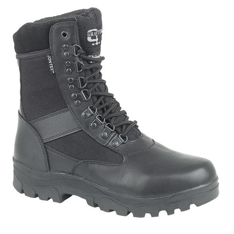 Grafters Sniper M482A Black 100% Waterproof Uniform Service Cadet Combat Boots