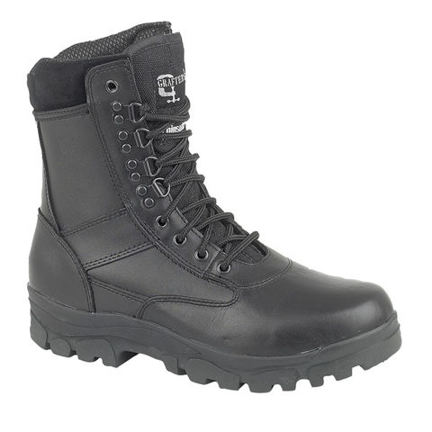 Grafters Top Gun M671A Black Thinsulate Lined Uniform Service Cadet Combat Boots