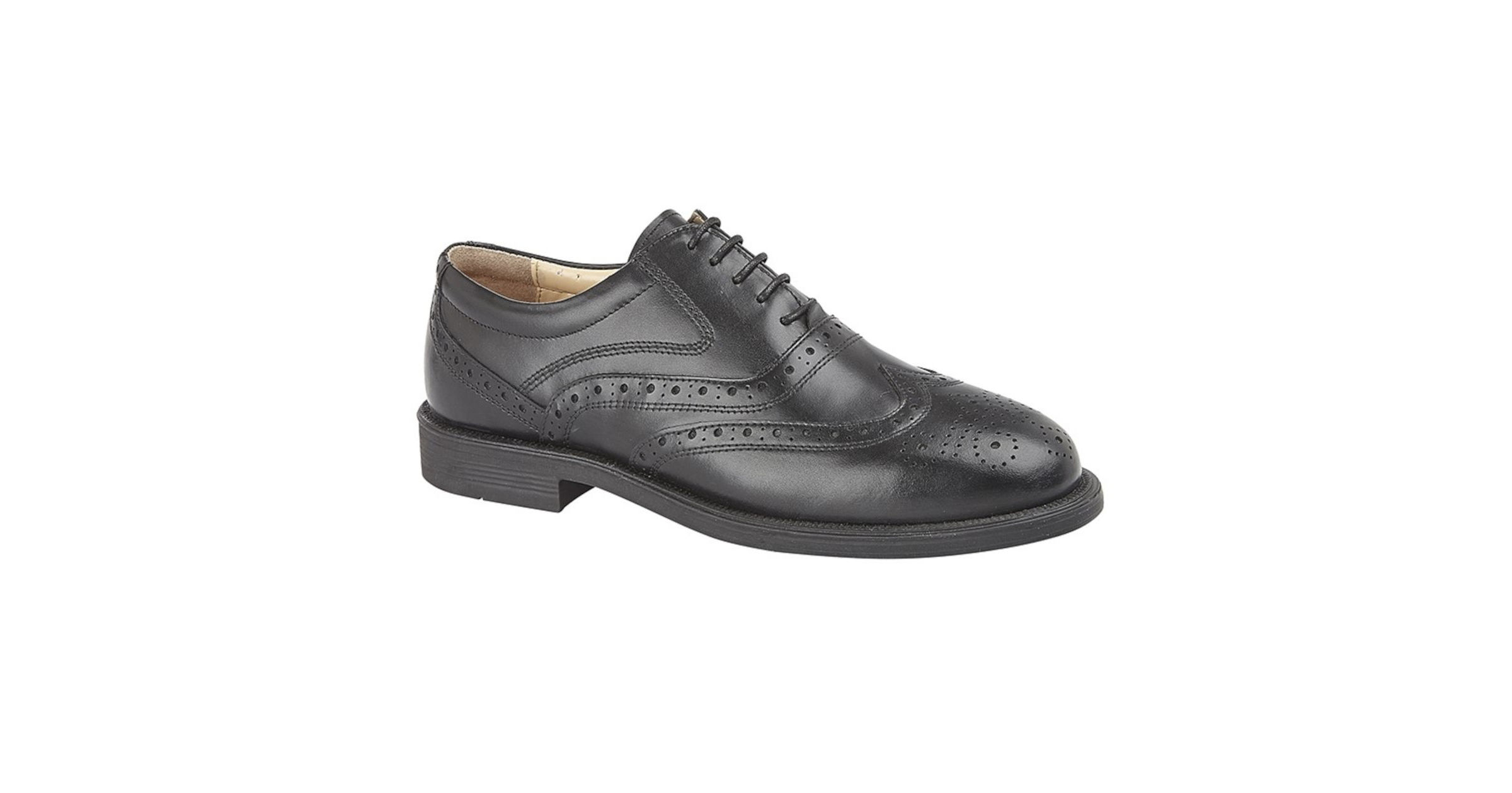 Mens oxford work sales shoes