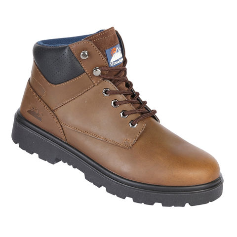 Himalayan 1201 S3 SRC Brown Leather Steel Toe Cap Hiker Style Safety Boots
