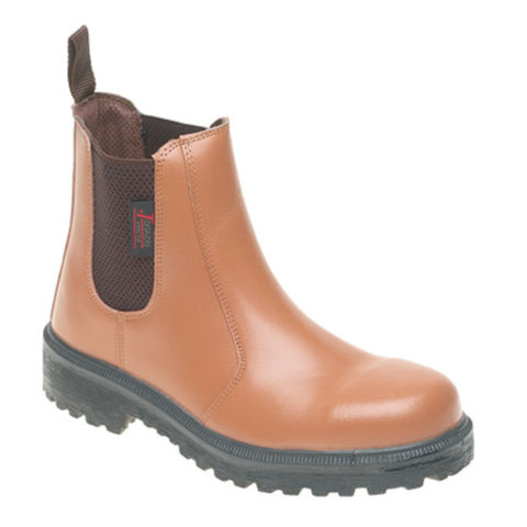 Himalayan 151T S1P SRC Tan Chelsea Dealer Steel Toe Cap Safety Boots Work Boot