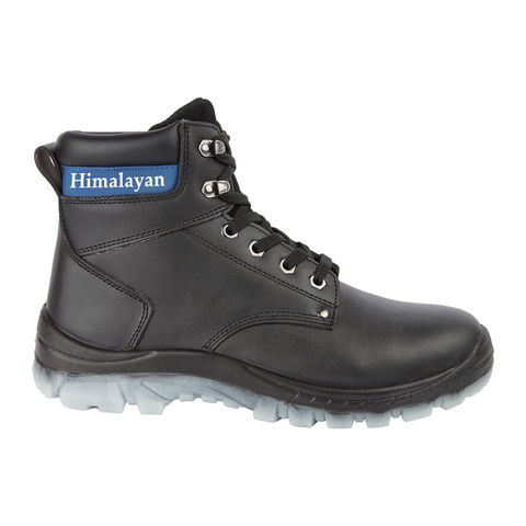 Himalayan 2600 S1P SRC Black Leather Steel Toe Cap Safety Boots