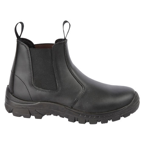 Himalayan 2602 S1P SRC Black Leather Steel Toe Cap Chelsea Dealer Safety Boots