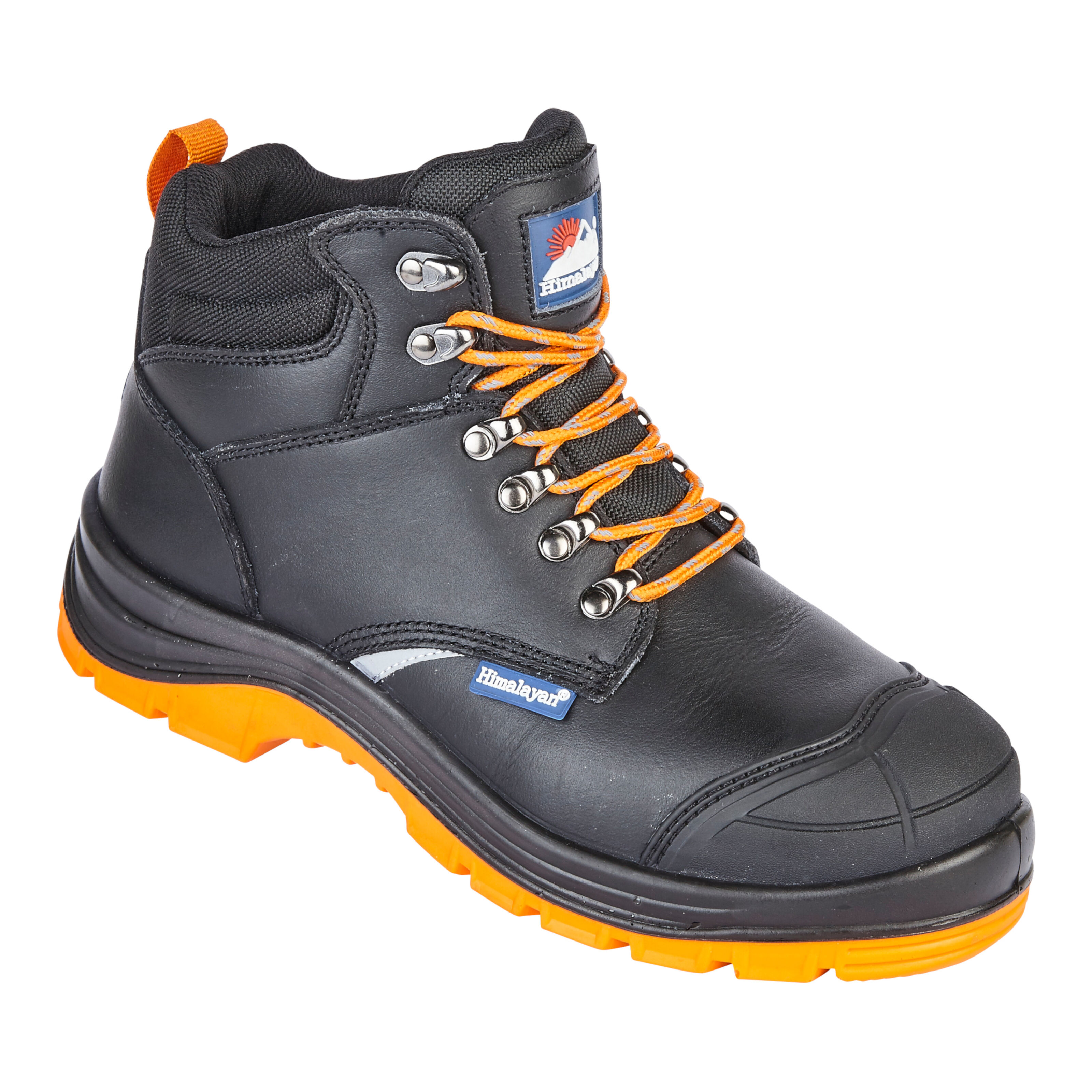 Himalayan 5400 S1P SRC Black Reflecto Steel Toe Cap Safety Boots