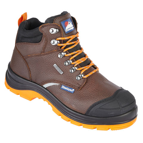 Himalayan 5403 S3 Waterproof Brown Leather Reflecto Steel Toe Cap Safety Boots