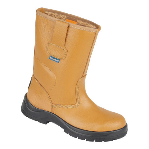 Himalayan 9101 Tan Warm Lined HyGrip Steel Toe Cap Safety Rigger Boots