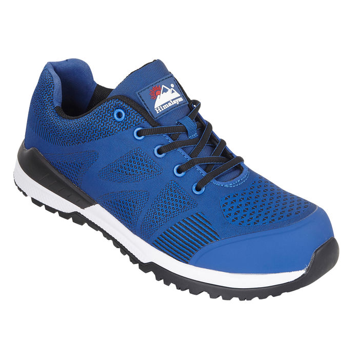 Himalayan #GOWork Bounce S1P SRC 100% Metal Free Composite Toe Safety Trainers Blue