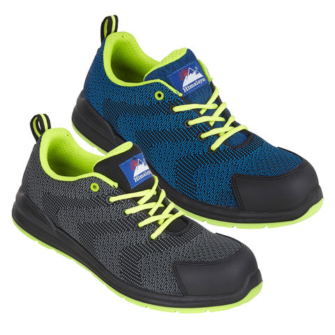 Himalayan #GOWork Flyknit S1P SRC 100% Metal Free Composite Toe Safety Trainers