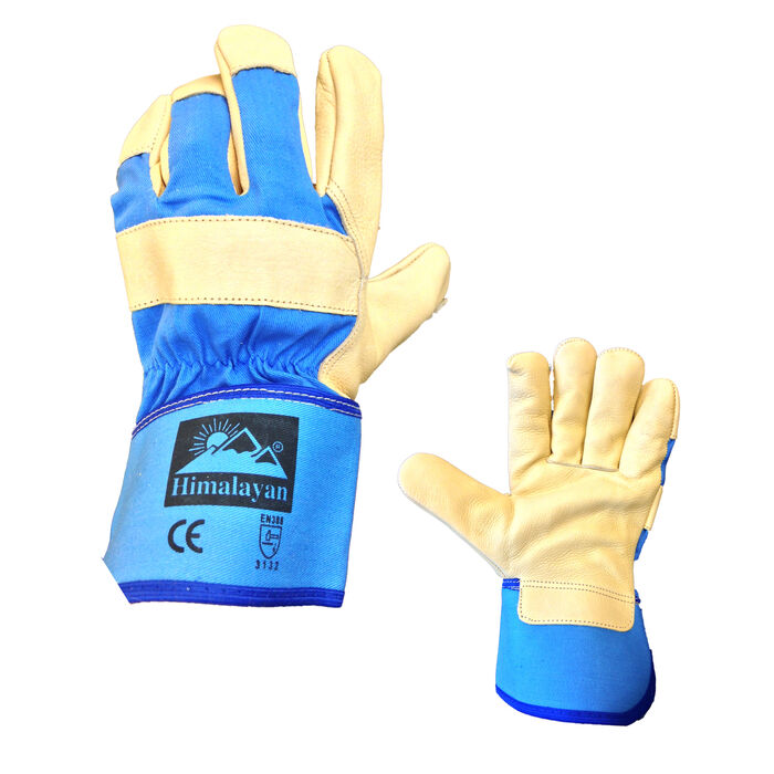 Himalayan H300 Quality Leather Canadian Rigger Gloves Docker Gloves