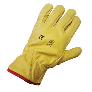 Himalayan H310 Fleece Lined Leather Winter Thermal Cold Work Drivers Gloves