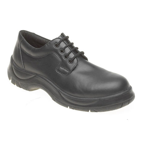 Himalayan S511 SRC Mens Black Wide Fit High Grip Anti Slip Uniform Office Shoes